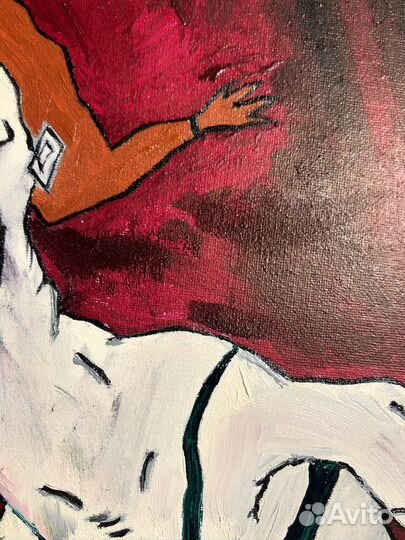 Картина маслом на холсте (Хэллоуин)