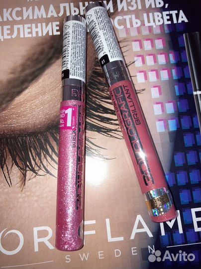 Средства для губ Avon, карандаши для глаз,тушь
