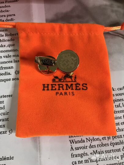 Запонки мужские Hermes