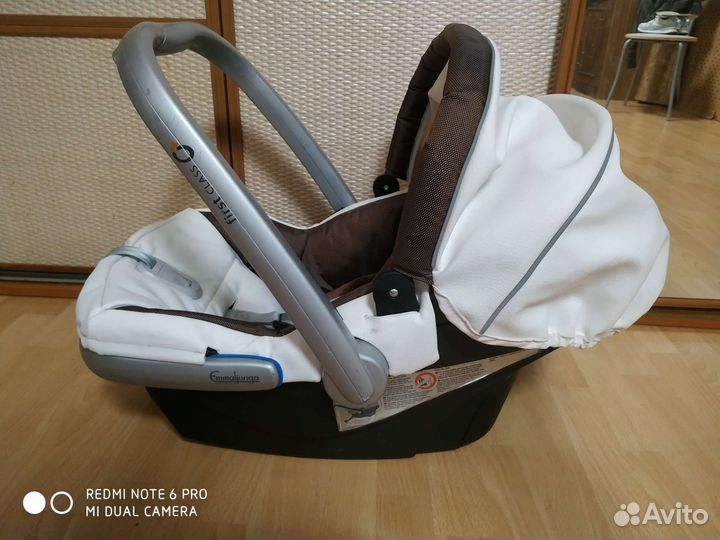 Автокресло, Автолюлька Emmaljunga First class 0+