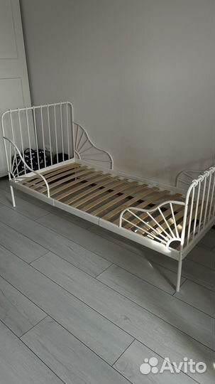 Детская кровать IKEA миннен