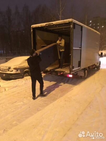 Переезды грузчики газель