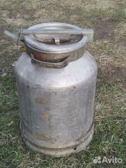 Фляга алюминиевая бу 40л