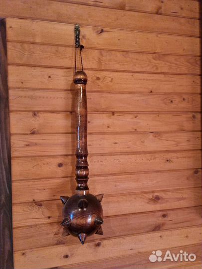 Булава деревянная для декора