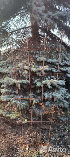 Ручная работа. Шпалера для клематисов, роз