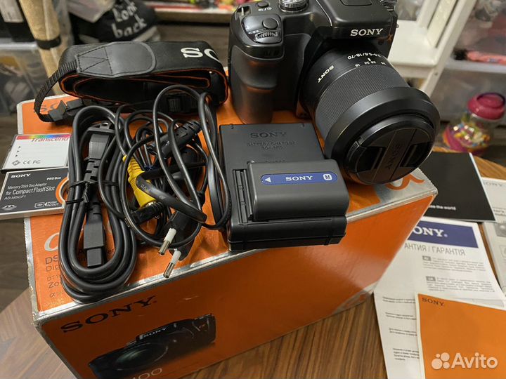 Фотоаппарат sony dslr-A100