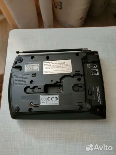 Телефон с автоответчиком Panasonic KX-tc1045rub