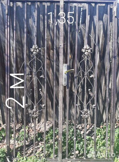 Кованные двери из профиля