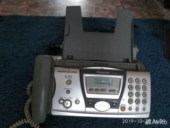 Panasonik телефон-факс с функцией автоответчика