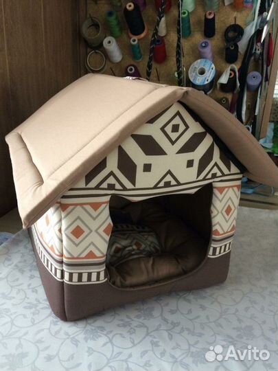 Домики, лежаки