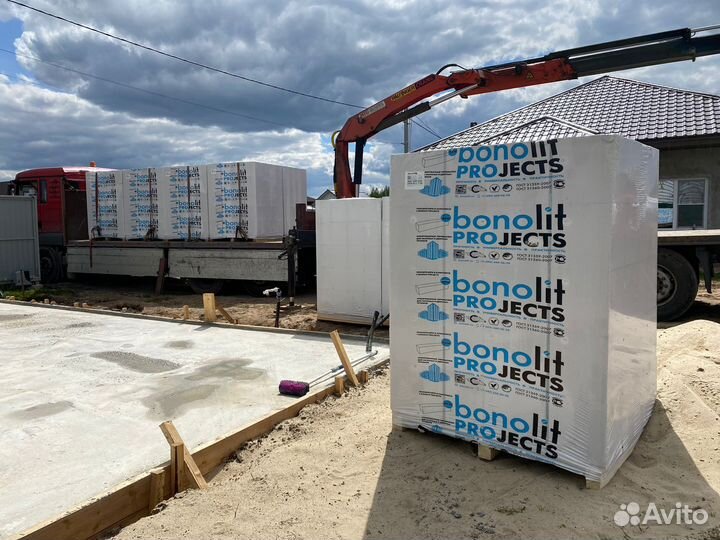 Газосиликатные блоки Пеноблоки Бонолит с завода