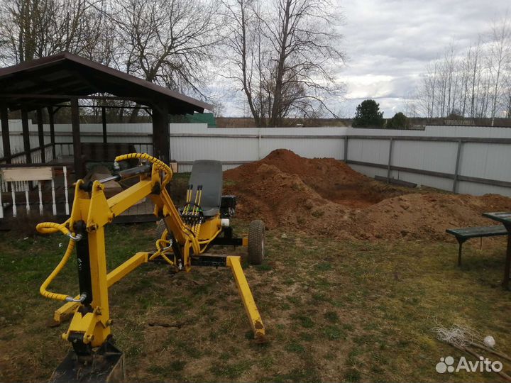 Услуги мини экскаватора копка земляные работы