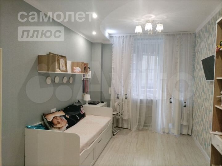 3-к. квартира, 91 м², 4/10 эт.