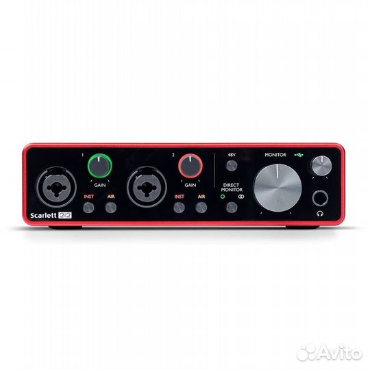 Focusrite scarlett 2I2 3RD GEN (Аудиоинтерфейс)