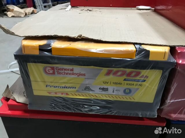 Аккумулятор 6ст -100 General Teсhnol premium