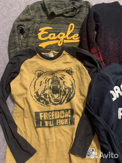 Пакет вещей на мальчика 140-146+ 2 кепки и плавки