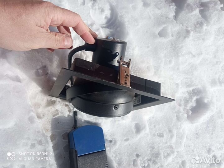 Светильник потолочный встраиваемый