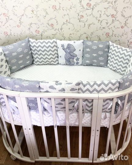 Новые бортики с мишкой Тэдди