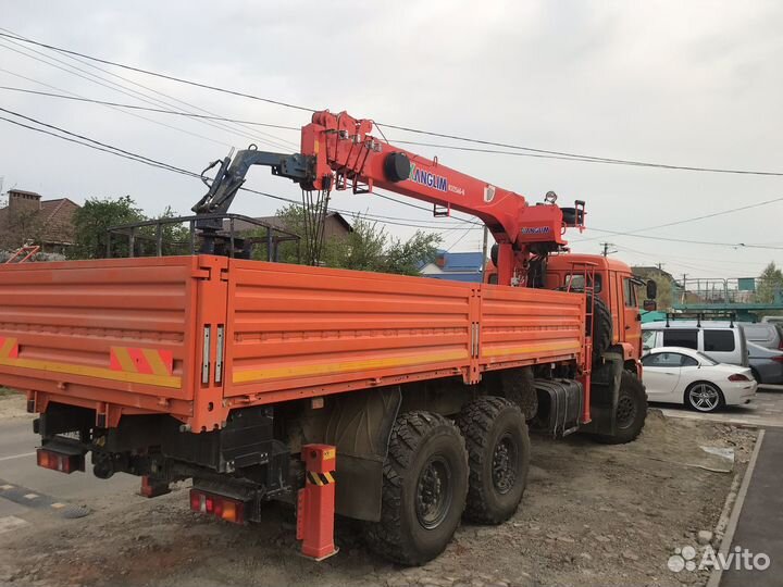 КАМАЗ 43118 с КМУ, 2018