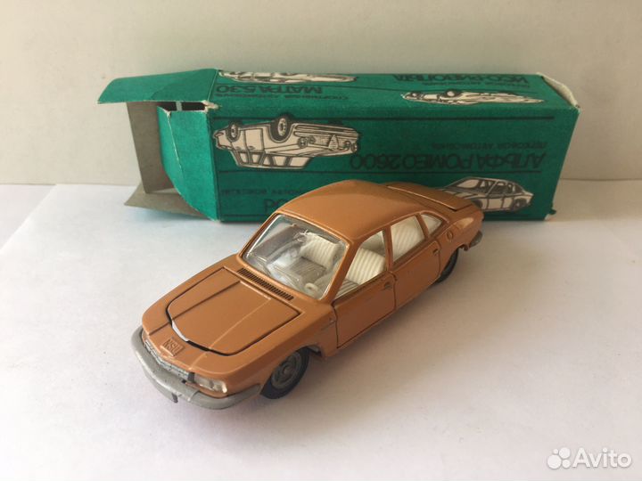 Модель PO-80 1/43 СССР в коробке