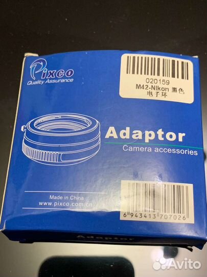 Adapter m42 с чипом на Nikon