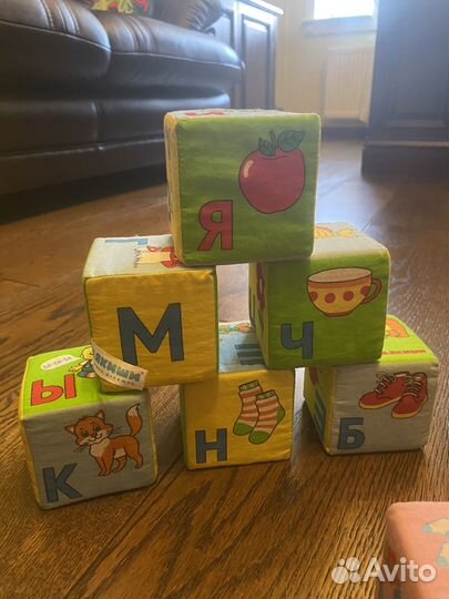 Мягкие кубики