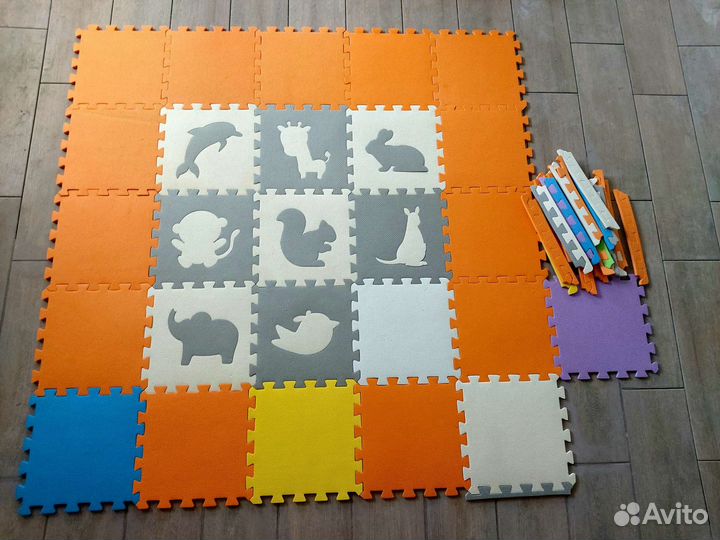 Коврик пазл