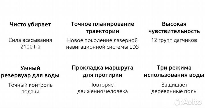 Робот пылесос Xiaomi Mijia LDS Черный Новый Гарант