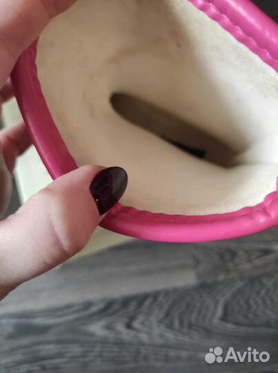 Детские утеплённые резиновые сапоги 31 размера