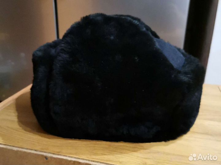 Мужская шапка зимняя из овчины 57 размера
