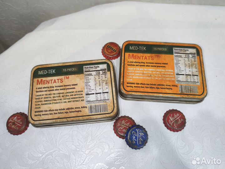 Mentats (Ментаты) из разных частей Fallout