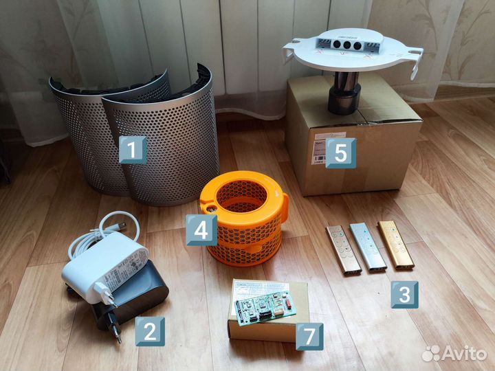 Детали Dyson очиститель увлажнитель