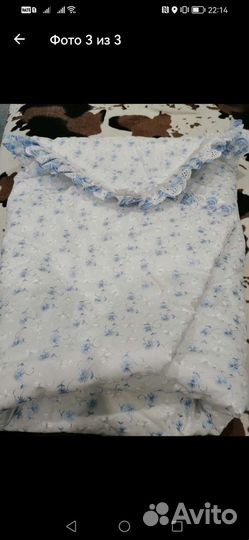 Конверт одеяло на выписку