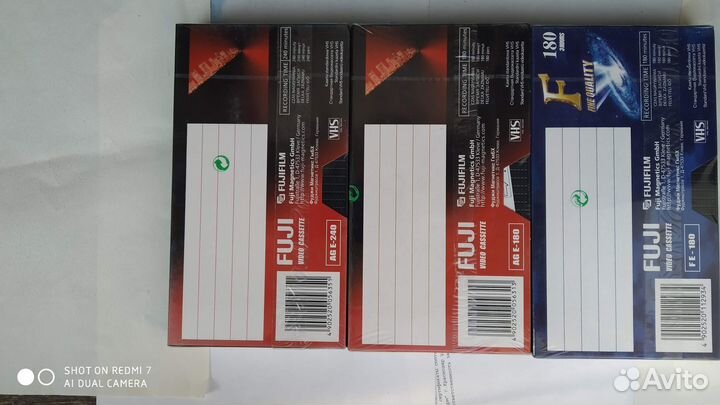 Аудиокассеты видеокассеты новые запечатанные