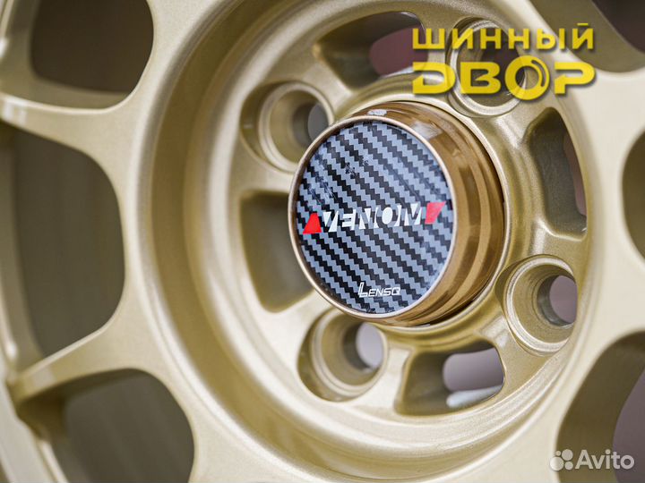 Диски Lenso Venom Gold 16 4-100 4-114,3 золотые