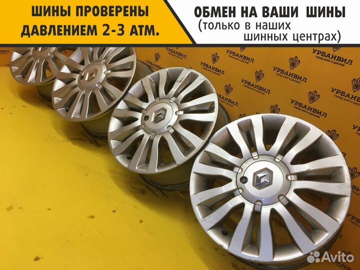 Диски Renault Original 15 диаметр 4х100, цо 60,1