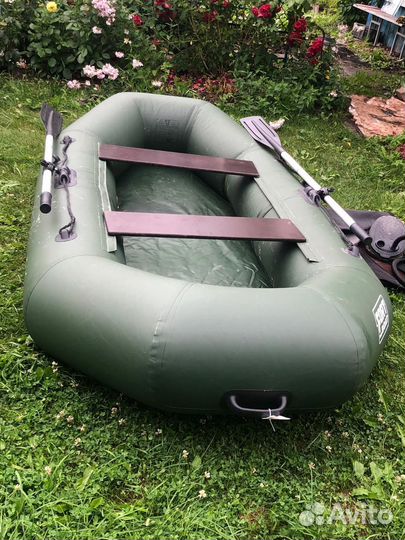 Лодка надувная двухместная