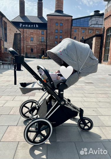 Коляска cybex priam lux koi 2 в 1