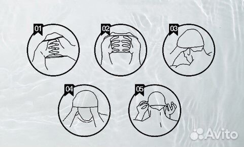 Шапочка для плавания с очками детская - Оленёнок