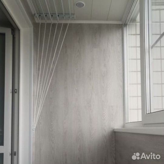 Отделка балкона