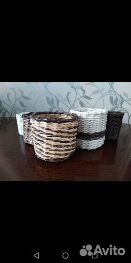 Плетеные корзины, подарки