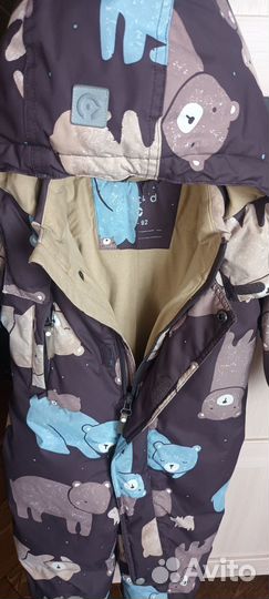 Комбинезон зимний crockid 86-92
