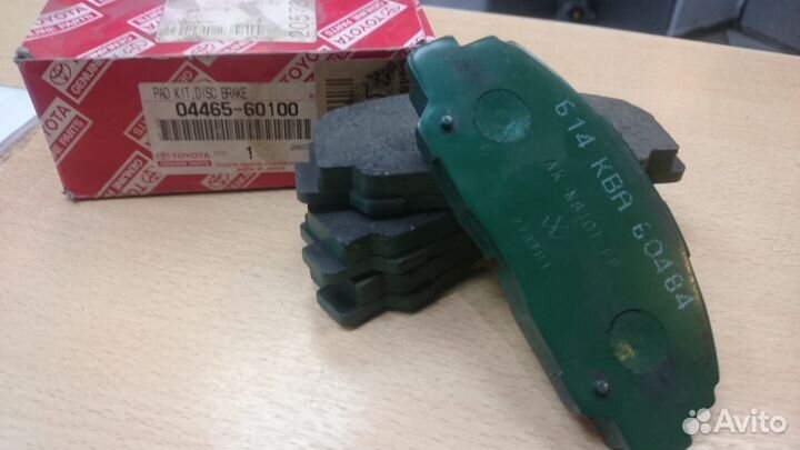 Toyota тормозные колодки