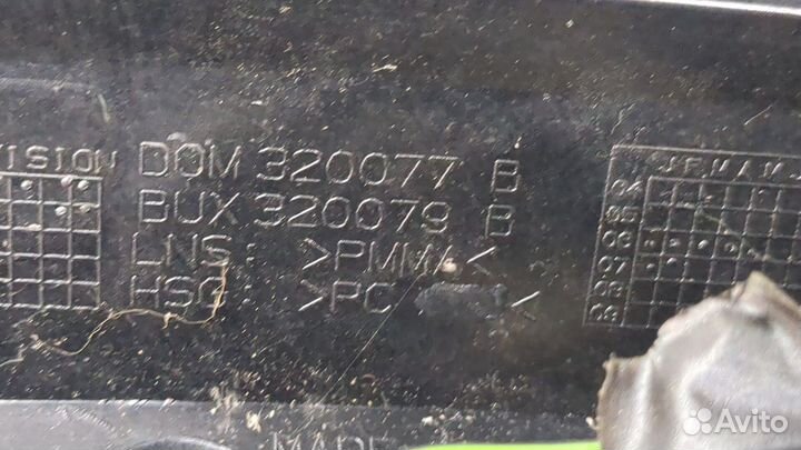 Фонарь (задний) Dodge Caliber, 2008