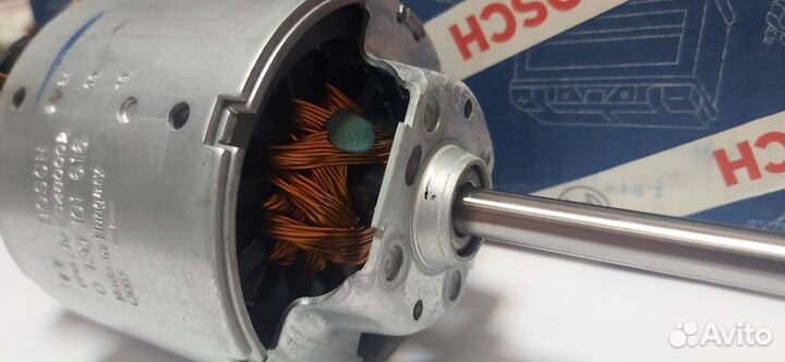 Моторчик печки отопителя MAN mersedes