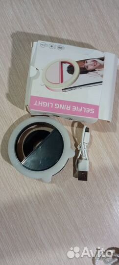 Кольцевая селфи-вспышка для телефона(новая) USB