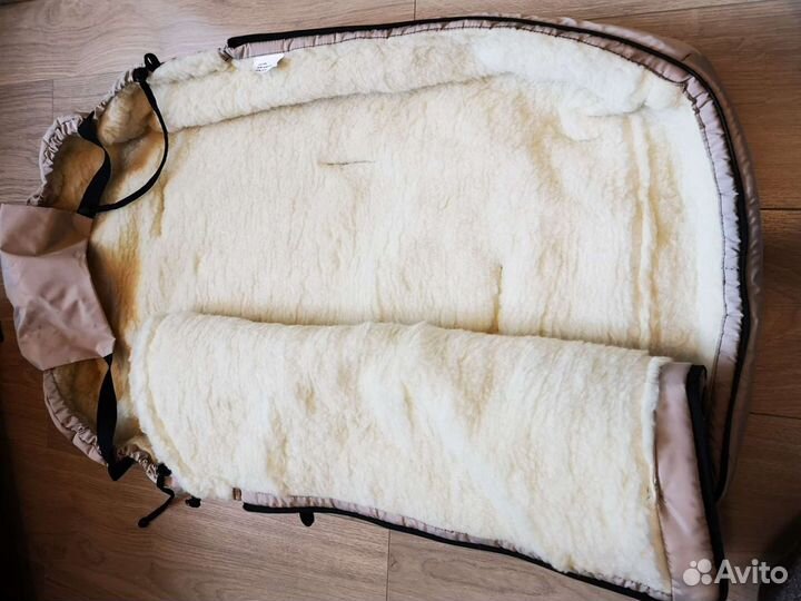 Зимний конверт на овчине