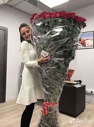 Высокие розы Гигантские розы Доставка цветов