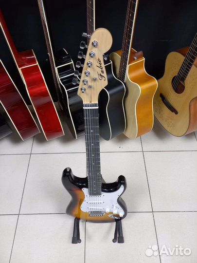 Электрогитара Санберст Новая