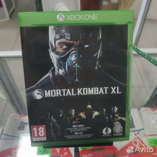 Диск Mortal Kombat XL xbox one/series